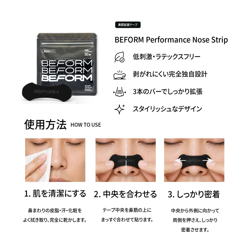 BEFORM Performance Nose Strip