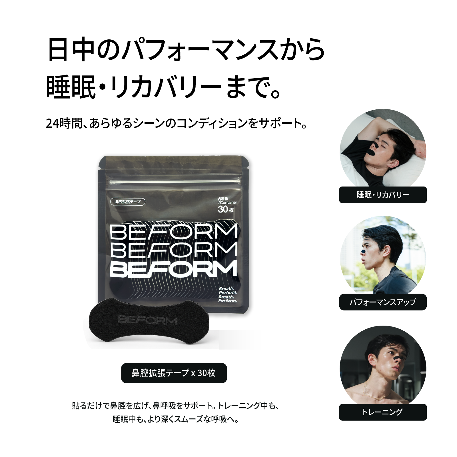 BEFORM Performance Nose Strip